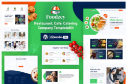 Foodzey - Restaurant Elementor Template Kit