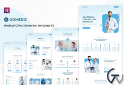 Gomedic - Medical Elementor Template Kit