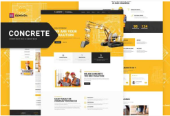 Concrete - Construction Elementor Template Kit