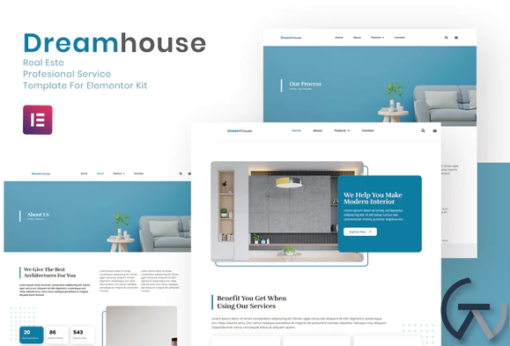 Dreamhouse Real Estate Elementor Template Kit
