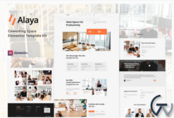 Alaya - Coworking Space Elementor Template Kit