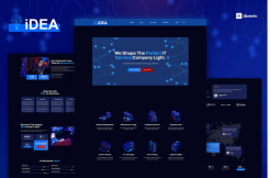 iDea - Technology & IT Network Service Elementor Template Kit