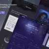 Astrum - Horoscope Astrology & Esoteric Magic Elementor Template Kit 2 Astrum Horoscope Astrology Esoteric Magic Elementor Template Kit