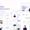 Portostar Personal Portfolio Elementor Template Kit