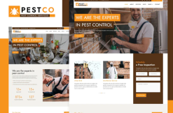Pestco - Pest Control Elementor Template Kit