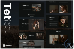 Tetta - Photography & Portfolio Elementor Template Kit