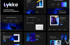 Lykke - Creative Agency Elementor Template Kit