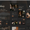 Dankuy Cafe Coffee Shop Elementor Template Kit