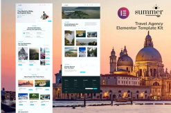 Summer - Travel Agency Elementor Template Kit