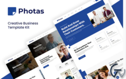 Photas - Email Marketing Company Elementor Template Kit