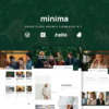 Minima Advertising Business Agency Elementor Template Kit