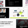 Brutal Creative Agency Advertising Service Elementor Template Kit