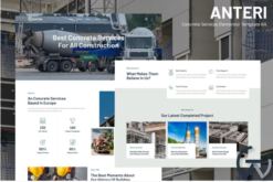 Anteri - Concrete Services Elementor Template Kit