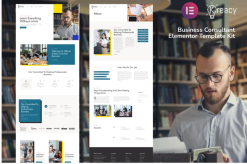 Kreacy - Business Consultant Elementor Template Kit