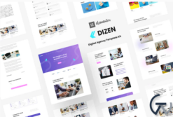 Dizen - Digital Agency Elementor Template Kit