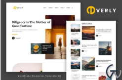 Everly - Blog & Magazine Elementor Template Kit