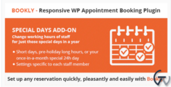 Bookly Special Days (Add-on) 5.0