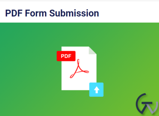 User Registration PDF Form Submission