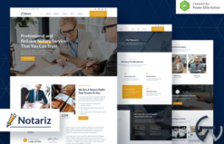 Notariz – Notary Public & Legal Services Elementor Template Kit