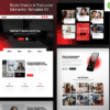MegaFM %E2%80%93 Radio Station Podcaster Elementor Template Kit