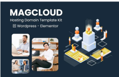 Magcloud - Hosting Domain Elementor Template Kit
