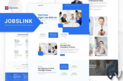 Jobslink – Human Resource & Recruitment Agency Elementor Template Kit