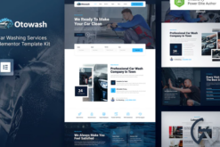 Otowash – Car Washing & Cleaning Services Elementor Template Kit