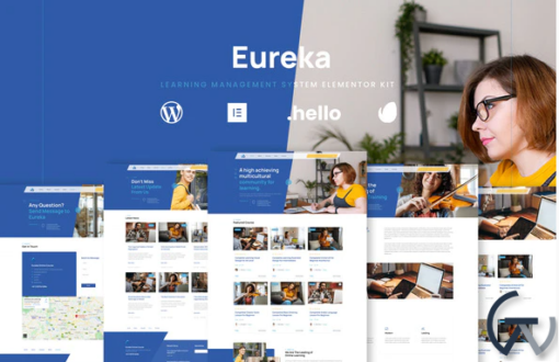 Eureka Online Learning Elementor Template Kit