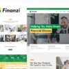Finanzi Finance Business Elementor Template Kit