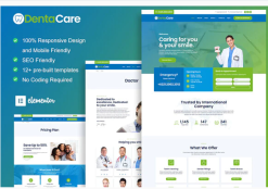 DentaCare - Dentist & Medical Elementor Template Kit