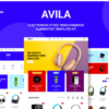 Avila Electronic WooCommerce Elementor Template Kit 1