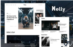 Nelly - Blog & Magazine Elementor Template Kit