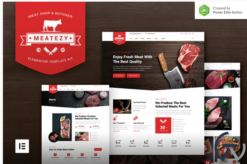 Meatezy – Meat Shop & Butcher Elementor Template Kit