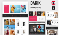 Darik - Fashion WooCommerce Elementor Template Kit