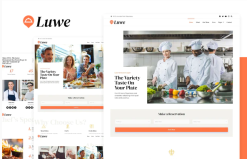 Luwe - Restaurant Elementor Template Kit