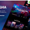 Vagha %E2%80%93 Night Club DJ Elementor Template Kit