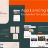 Appiah - App Landing Page Elementor Template Kit 3 Appiah App Landing Page Elementor Template Kit