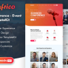 Confrico - Event & Conference Elementor Template Kit 3 Confrico Event Conference Elementor Template Kit