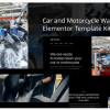 Esreb Car Motorcycle Wash Elementor Template Kit