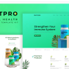 Vitpro Herbal Health Elementor Template kit