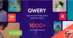Qwery – Multi-Purpose Business WordPress Theme 3.0.0