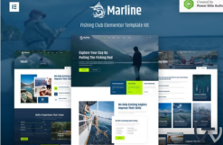 Marline – Fishing & Hunting Club Elementor Template Kit