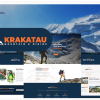 Krakatau Mountain Hiking Elementor Template Kit