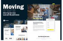Moving Service - Local Business Elementor Template Kit