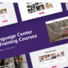 Distance Education Language Center Training Courses Template Kit
