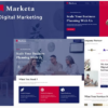 Marketa Digital Agency Business Services Elementor Template Kit