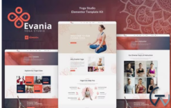 Evania - Yoga Studio Elementor Template Kit