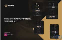 Hillary - Creative Portfolio Elementor Template Kit