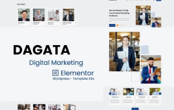 Dagata - Digital Marketing Elementor Template Kits