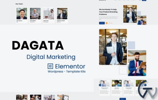Dagata Digital Marketing Elementor Template Kits
